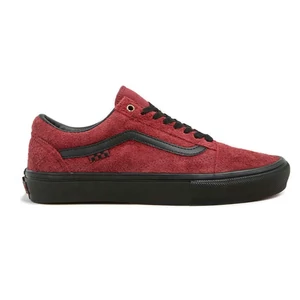 Vans Skate Old Skool cipő Hairy Suede Black Burgund