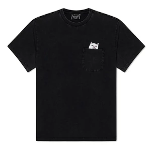 Ripndip Lord Nermal Pocket póló Black Vintage Wash