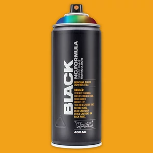 Montana Black festékszóró kanna 400ml BLK 1045 Melon Yellow