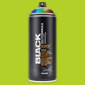 Montana Black festékszóró kanna 400ml BLK 6015 Wild Lime
