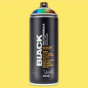 Montana Black festékszóró kanna 400ml BLK 1010 Easter Yellow