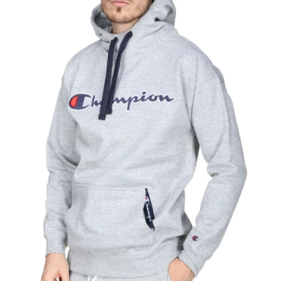 Champion Rochester Suede Script logo kapucnis pulóver NOXM