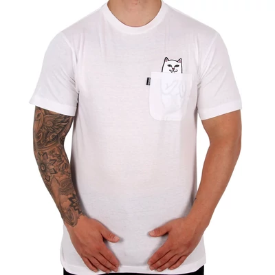 Ripndip Lord Nermal pocket póló White
