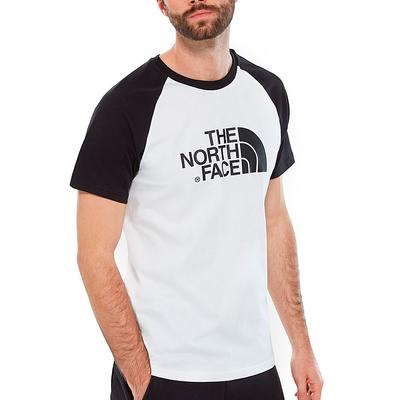 The North Face Easy Tee raglan TNF White TNF Black