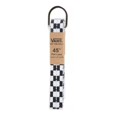 Vans cipőfűző Black White Checkerboard 1pár 114cm 