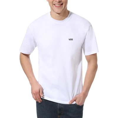 Vans Left Chest Logo póló White Black