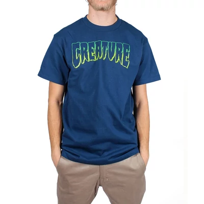 Creature Logo Outline póló Harbor Blue