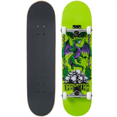 Darkstar Levitate FP komplett gördeszka Green 8.0x31.5 puha kerekekkel