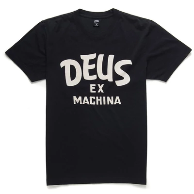 Deus Ex Machina Curvy póló Black