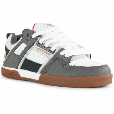 DVS Commanche 2.0 Plus cipő White Grey Navy Nubuck