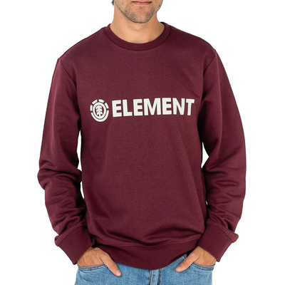 Element Blazin Crew pulóver Vintage Red