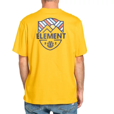 Element Beaming póló Old Gold