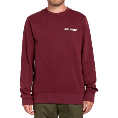 Element Blazin Chest Crew pulóver Vintage Red