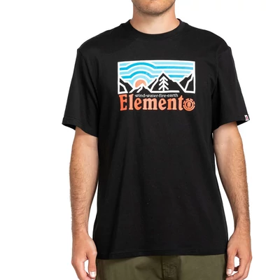 Element Wander póló Flint Black