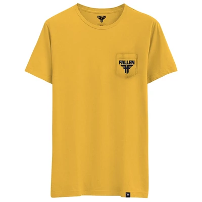 Fallen Insignia Pocket póló Mustard