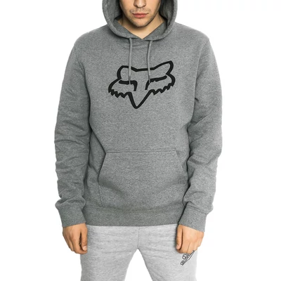 Fox Legacy Foxhead kapucnis pulóver Heather Graphite