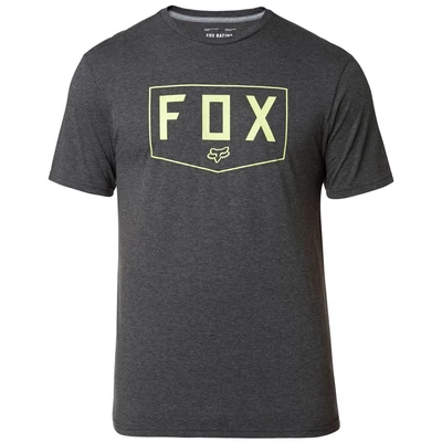 Fox Shield Tech technikai póló Heather Black