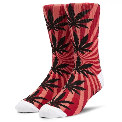 HUF Paradox Plantlife zokni True Red 1 pár