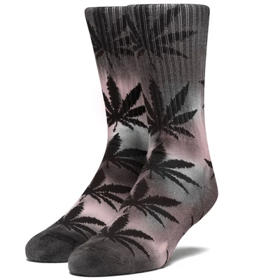 HUF Tiedye Plantlife Crew zokni Plastic Pink 1 pár