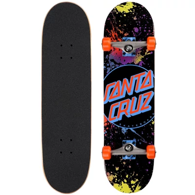Santa Cruz Dot Splatter Large komplett gördeszka 8.25x31.5