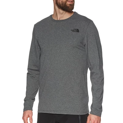 The North Face Easy ls póló Medium Grey Heather
