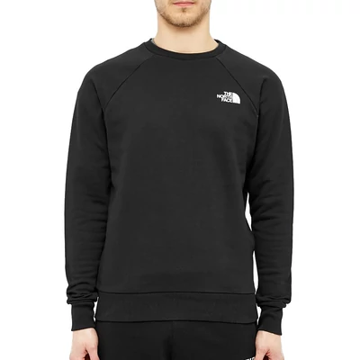 The North Face Redbox Raglan crew pulóver TNF Black TNF White