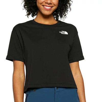 The North Face Simple Dome crop póló TNF Black
