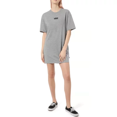 Vans Center Vee Tee Dress ruha Grey Heather