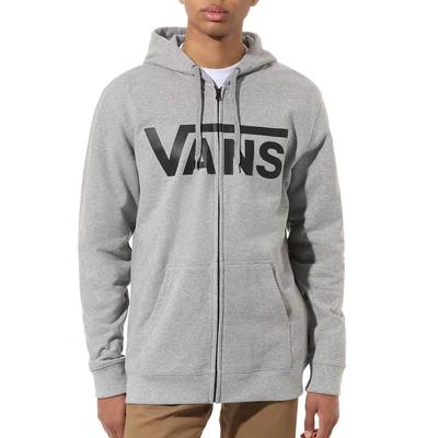 Vans Classic Zip kapucnis pulóver Cement Heather Black