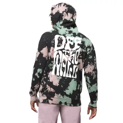 Vans Hell Yeah Tie Dye kapucnis pulóver Black Tie Dye