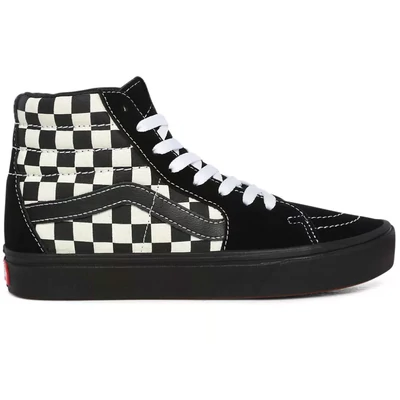 Vans Comfycush Sk8-Hi cipő Mixed Media Antique White Black