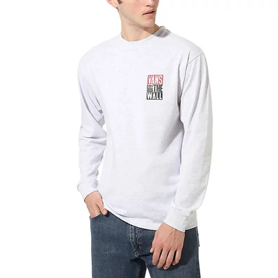 Vans New Stax Ls Póló Ash Heather