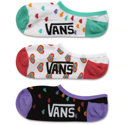 Vans Rainbow Hearts Canoodle zokni Multi 3 pár