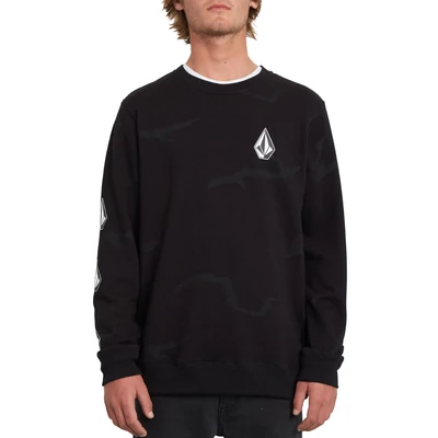 Volcom Deadly Stones pulóver Black Combo