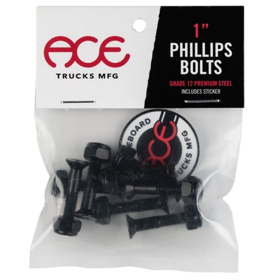 Ace Bolts Phillips csavarkészlet Black 1col