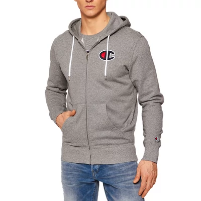Champion Basic C Logo Zip kapucnis pulóver GRJM
