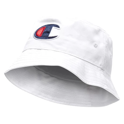 Champion Bright Canvas C Logo bucket sapka WHT