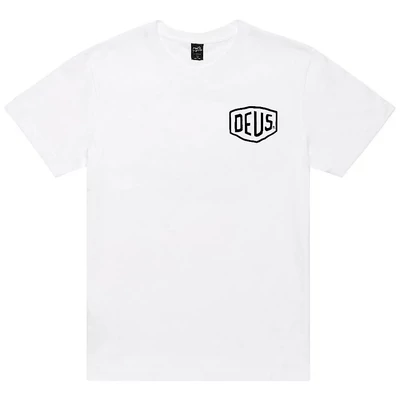 Deus Amsterdam Address póló White