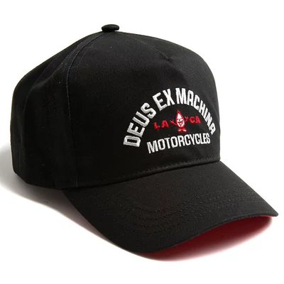 Deus Grease Monkey Snapback sapka Black