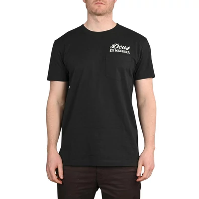 Deus Tokyo Address póló Black