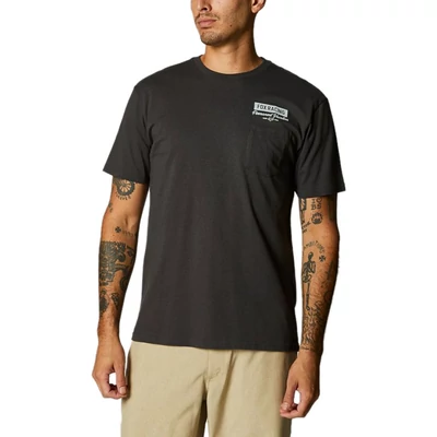 Fox Cast Away Pocket Premium póló Black Vintage