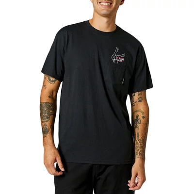 Fox Fast Lane Pocket póló Black
