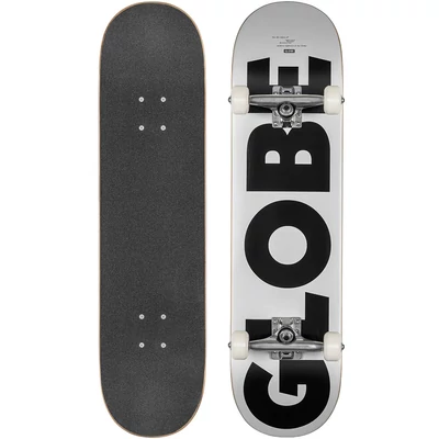 Globe G0 Fubar komplett gördeszka White Black 8.0x31.63
