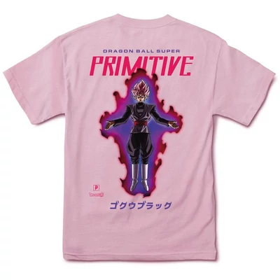 Primitive X Dragon Ball Goku Rose póló Pink