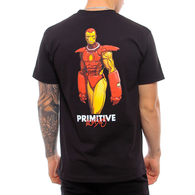 Primitive X Marvel Iron Man póló Black