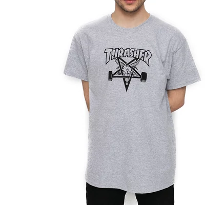 Thrasher Skategoat póló Grey