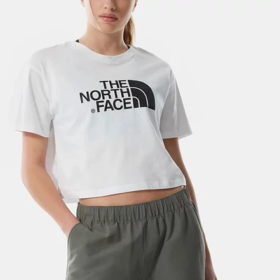 The North Face Cropped Easy póló TNF White