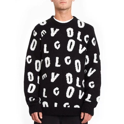 Volcom Anarchietour kötött pulóver Multi