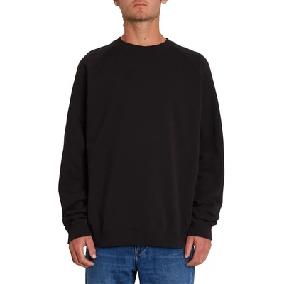 Volcom Freeleven Crew pulóver Black