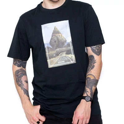 Volcom Hand Stone póló Black